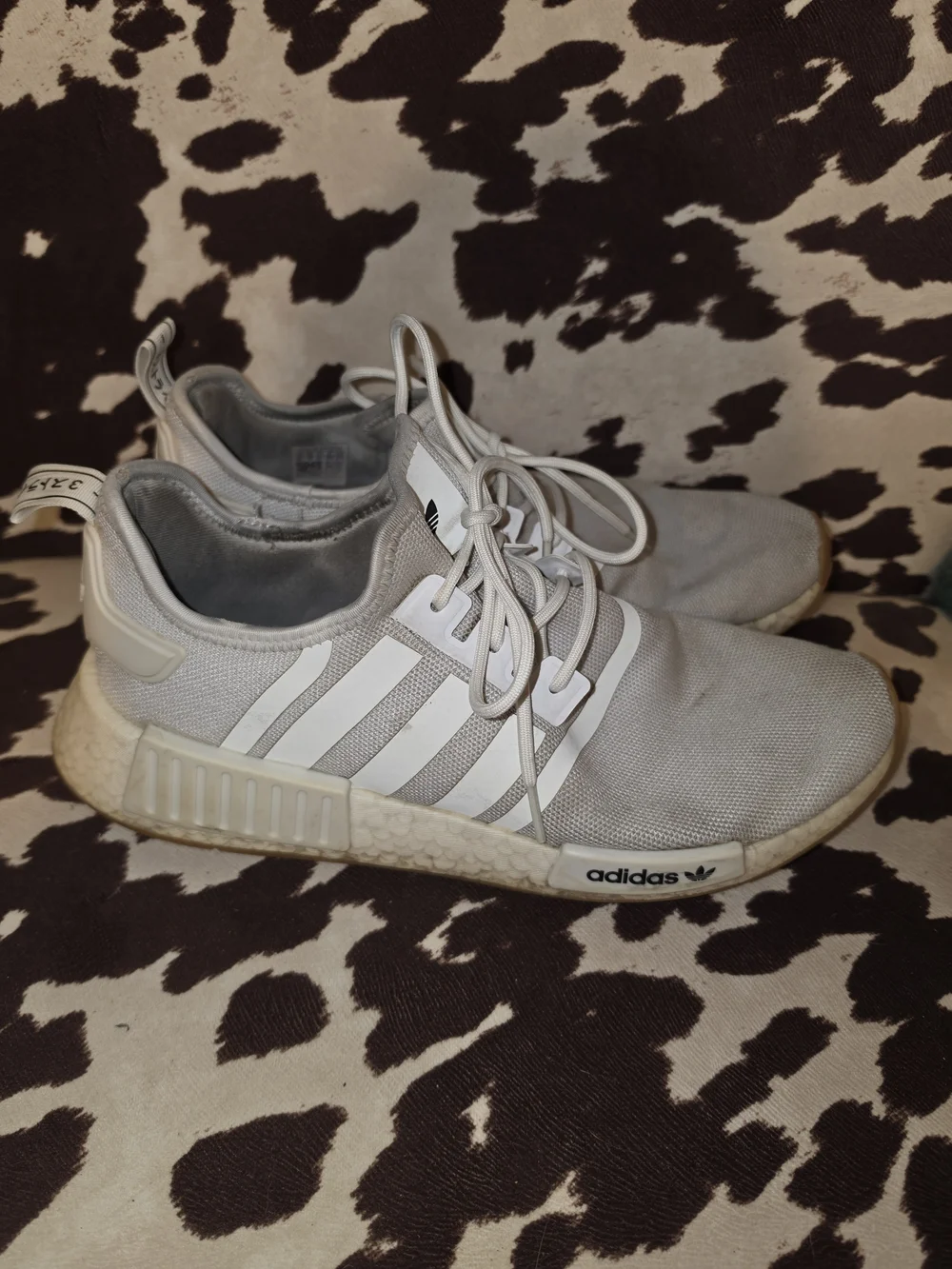 Adidas Men's White Athletic Sneakers